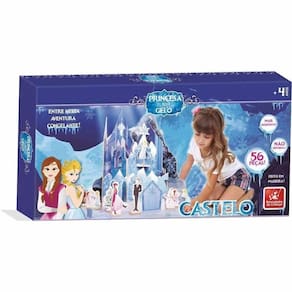 Castelo Princesa Do Gelo Novo Brincadeira De Criança