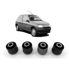 Kit 4 Buchas Bandeja Suspensão Dianteira Clio Ate 1997
