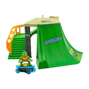 Tartarugas Ninja - Pista De Skate Mini Mayhem Playset