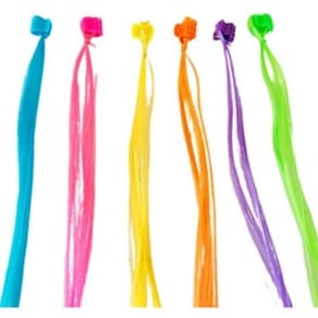Kit Com 72 Mechas Coloridas