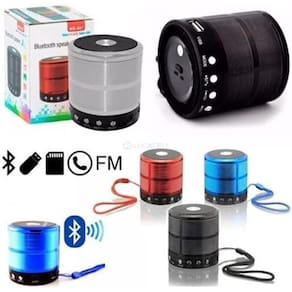 Caixa De Som Portátil Mini Speaker Bluetooth Ws-887