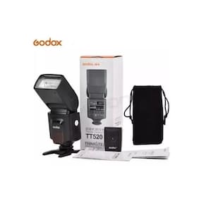 Flash Speedlite Tt520Ii Godox Com Radio Flash Embutido