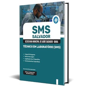 Apostila Sms Salvador 2024 - Técnico Em Laboratório Sms