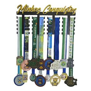 Portas Medalhas Minhas Conquistas Futebol Suporte De Medalha