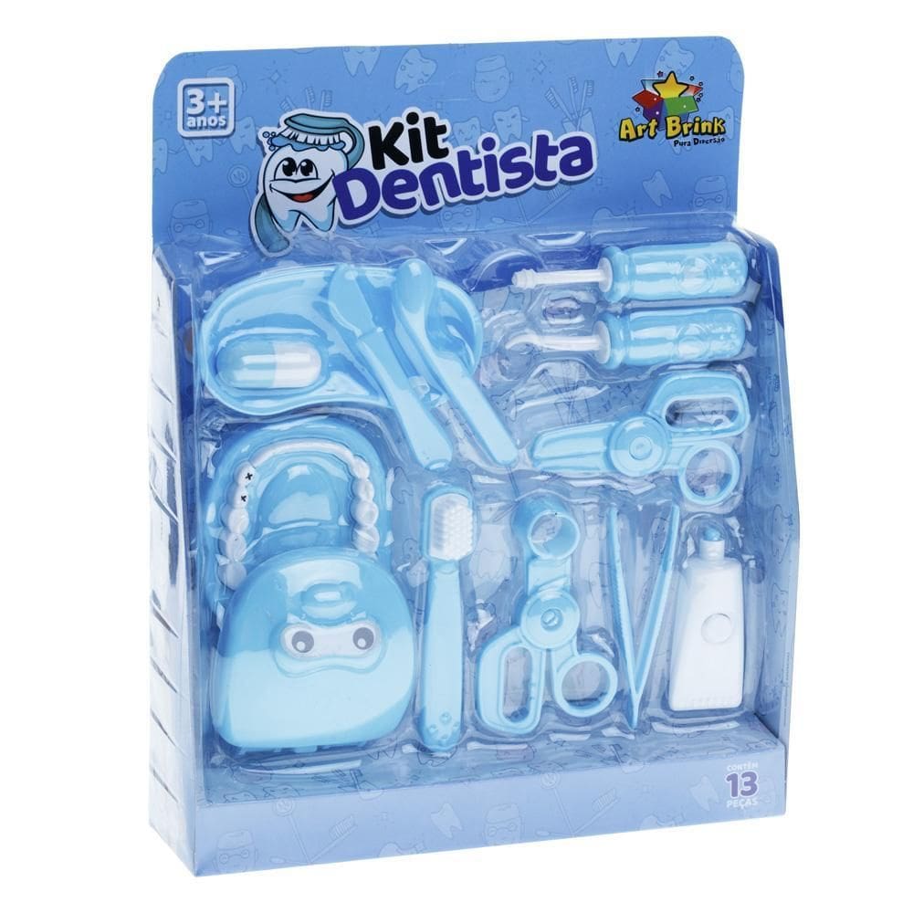 Kit Dentista Completo Infantil De 13 Peças