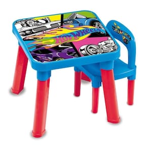 Hot Wheels Mesa De Atividades Com Cadeira - Fun Divirta-Se