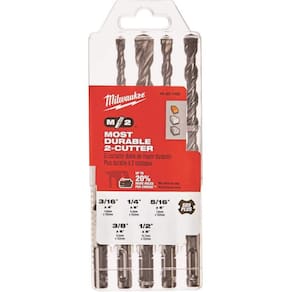 Sortimento de brocas SDS+ Milwaukee 48-20-7490 Carbeto 4,8-12,7 mm