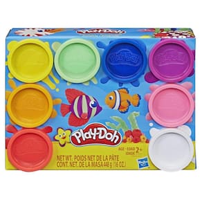 Massinha De Modelar Play Doh Kit 8 Potes Clássicos Hasbro
