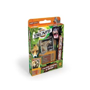 Super Trunfo Animais Selvagens - Jogo de 32 Cartas