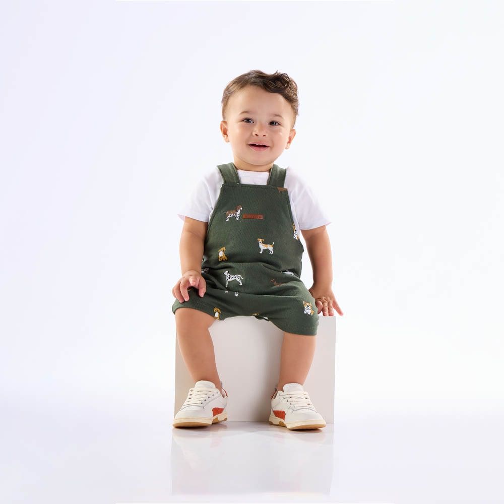 Conjunto Bebê Menino - Militar - 50561-356