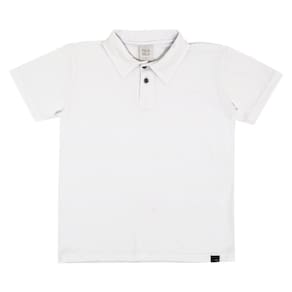Polo Infantil Menino - Branco - 50762-3
