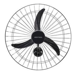 Ventilador Parede 220V New Premium Preto Ventisol