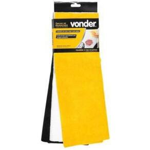 Toalha 40X40Cm 300Gsm Microfibra 3Pcs Vonder