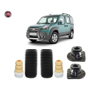 2 Kit Coxim Amortecedor Dianteiro Doblo 2013 2014 2015 2016