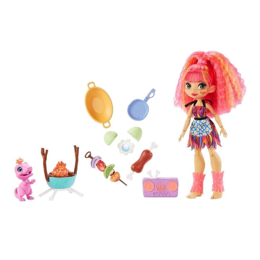 Boneca Emberly Apaixonada Por Churrasco Cave Club Mattel