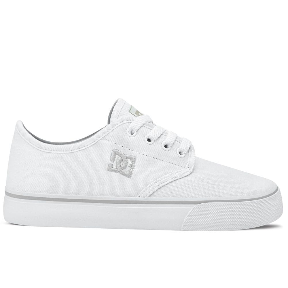 Tênis DC District White Grey White