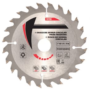 DISCO CIRCULAR WIDEA 185 (7.1/4") x 20 MM x 24 DENTES //MTX