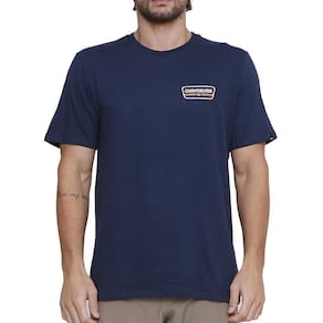 Camiseta Quiksilver Range Life SM25 Masculina Marinho