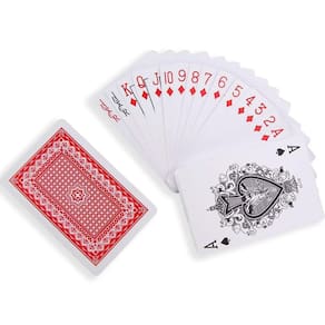 Baralho 100% Plástico 2 Jogos Caixa Em Pvc Ck2744 Clink