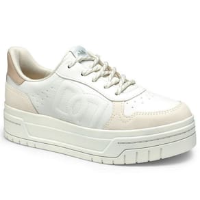 Tênis Feminino Dakota Flatform Napa Casual Cadarço DA533
