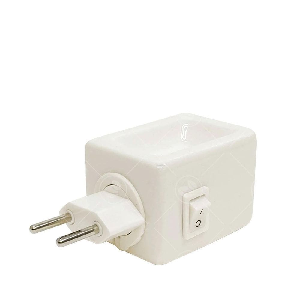 Difusor Elétrico Bi-Volt Em Porcelana Branco Aromaterapia