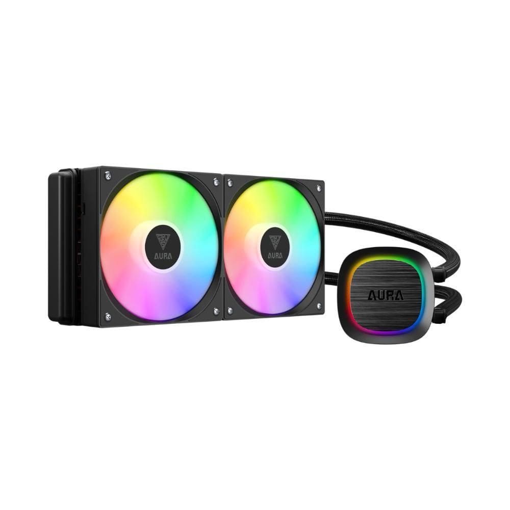 Water Cooler Gamdias Aura Gl240 V2  Amd/Intel , 240Mm, Preto