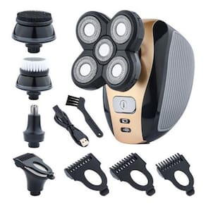 Maquina Recarregável 5 Em1 Barba Cabelo Nariz - 110V/220V