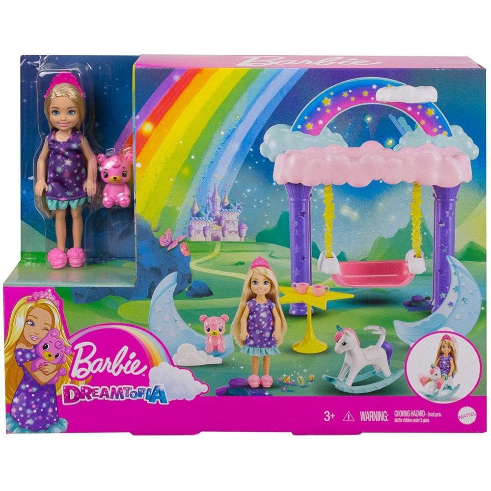 Boneca Barbie Chelsea E Playset Conto De Fadas Mattel Gtf48