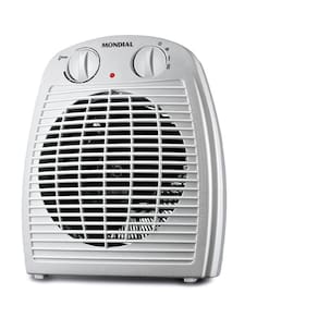 Aquecedor De Ambiente Mondial A-08 Portátil 500W 110V Branco