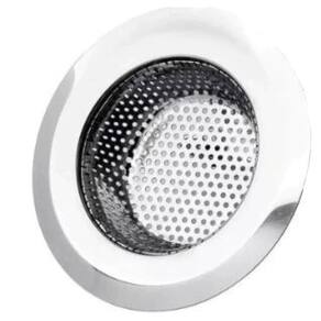 Ralo Pia Premium Inox Grande Borda Larga Cozinha Banheiro Profissional 11,5cm