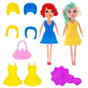 Boneca Abbie Troca Roupa Com Amiguinha