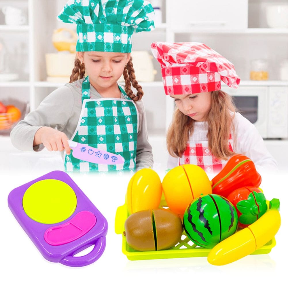 Frutas E Legumes Brinquedo 10 Peças