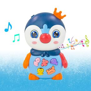 Teclado Piano Musical Bebe Brinquedo Infantil Pinguim