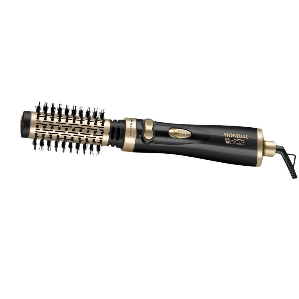 Escova Rotativa Black Gold Argan Mondial Er-11-Ar 1000W 110V