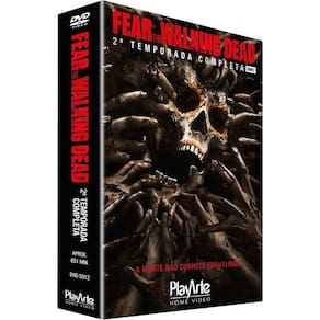 Box Dvd - Fear The Walking Dead 2ª Temporada  4 Discos