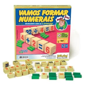 Vamos Formar Numerais 114 Pedras