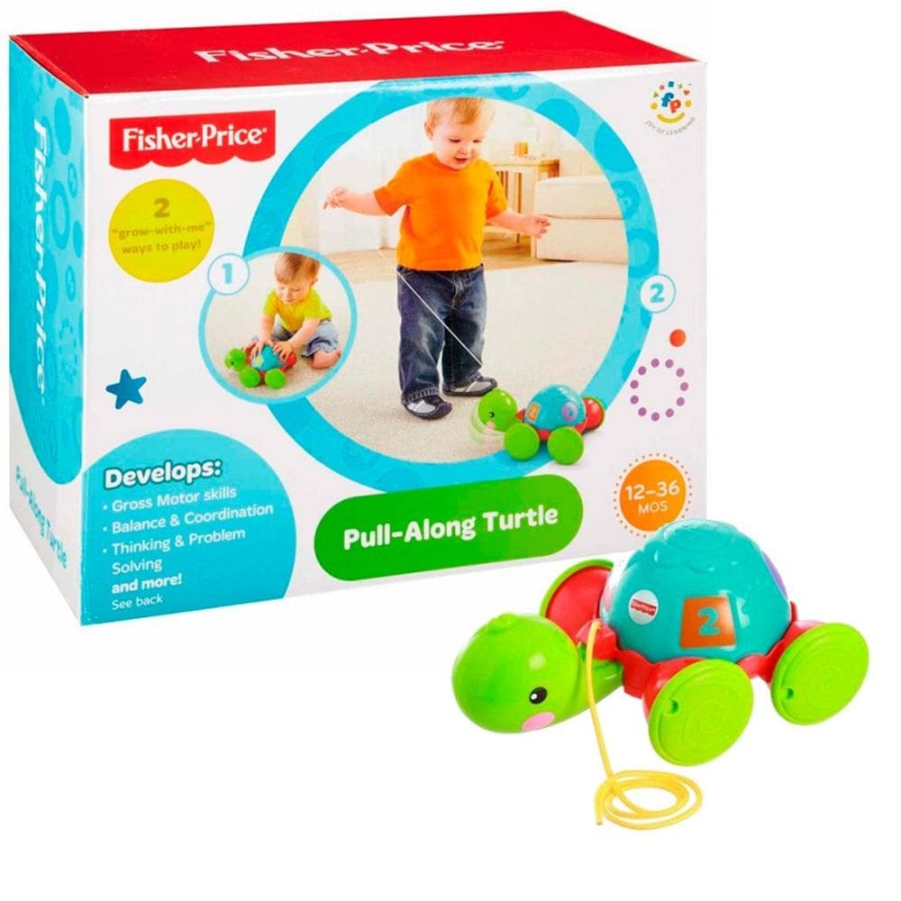 Empurra Tartaruga Fisher Price