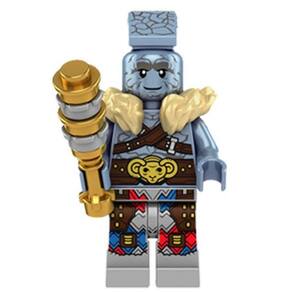 Boneco Blocos De Montar Korg Thor Amor E Trovão