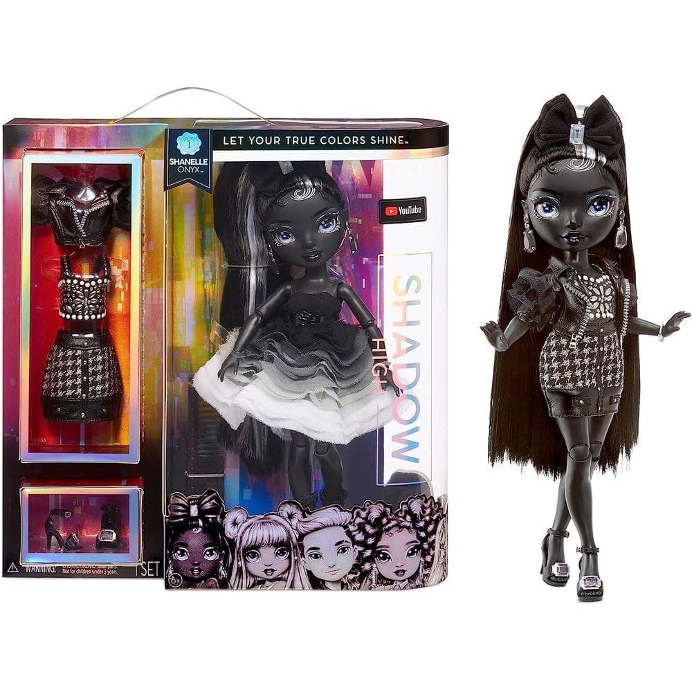 Boneca Rainbow High Shadow Shanelle Onyx | Casas Bahia