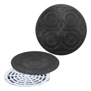 10 Peças Protetor Tampa Ralo Antiodor / Insetos Redondo 21cm