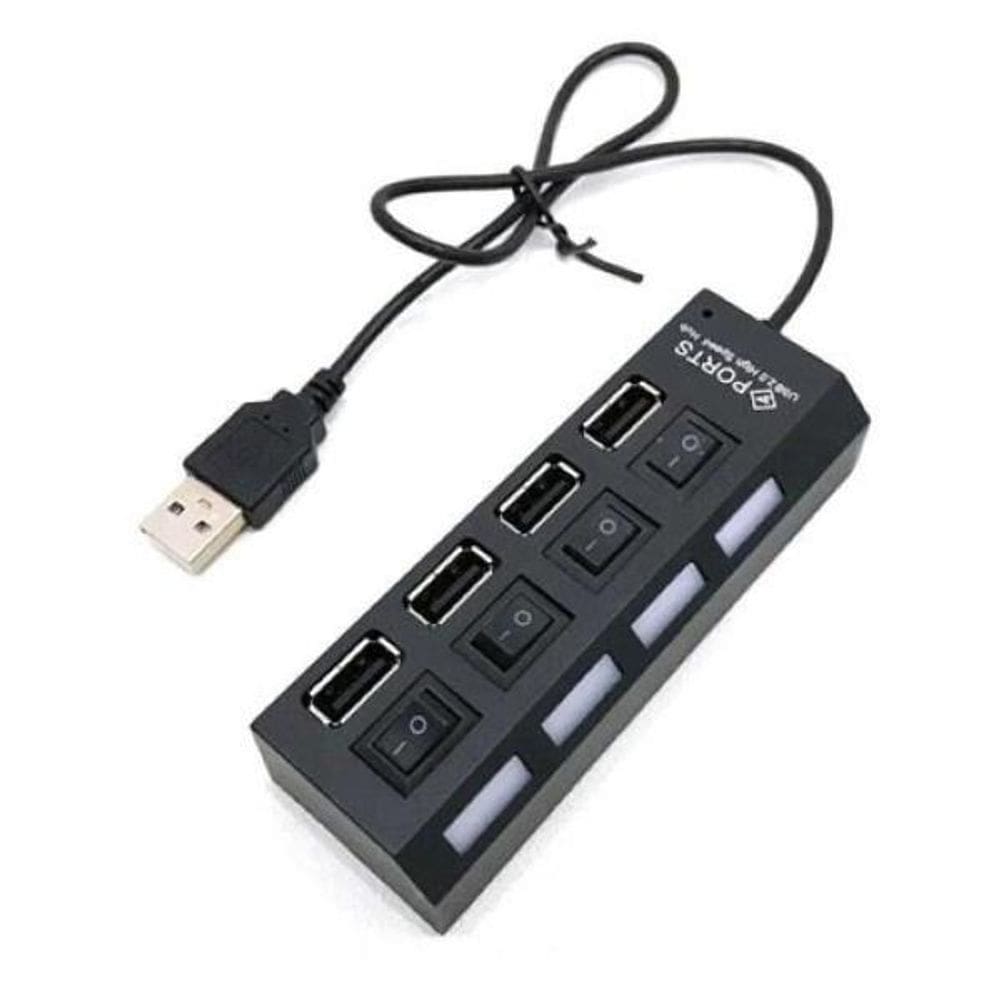 Hub 4 Portas USB 2.0/1.1 - Aumente as Portas USB
