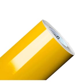 Revestimento Adesivo Amarelo Para Envelopamento Móvel Carro
