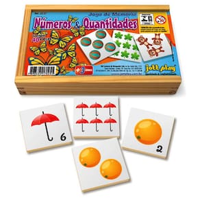 Jogo De Memória Números E Quantidades
