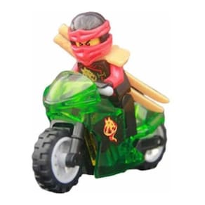 Blocos De Montar Boneco Moto Fantasma Kai Ninja Go Ninjago