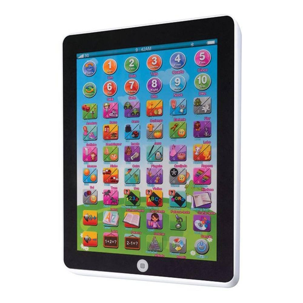 Tablet Interativo Bilíngue Art Brink Brinquedo Educativo