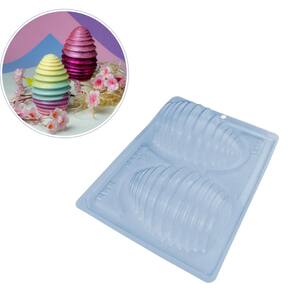 Forma Para Chocolate BWB - Ovo Colmeia 2 - Forma Especial 3 Partes Com Silicone 10560