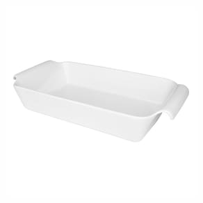 Travessa Refratária Retangular Funda Em Porcelana Fall Oxford 3,9L