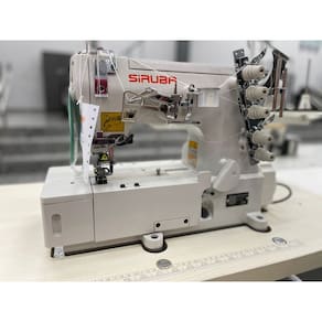 Máquina Galoneira com  cobertura, direct drive-Siruba F006KD