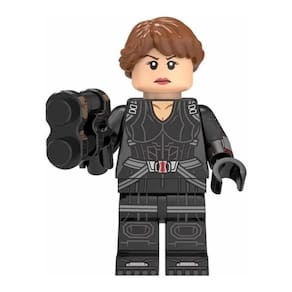 Boneco Blocos De Montar Viúva Negra Vingadores Marvel