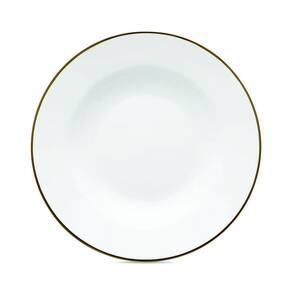Jogo De Pratos Fundos Em Porcelana Flamingo Com 6 Peças 24,5cm Oxford Sofia